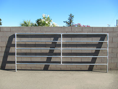 12ft x 5ft 5 Rail Panel-10" Rail Spacing