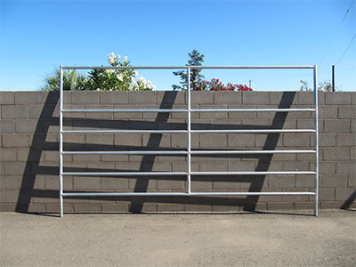 12ft x 7ft 5 Rail Rear Panel