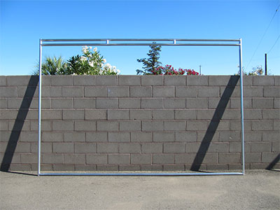 12ft x 8ft Open Front or Rear Truss